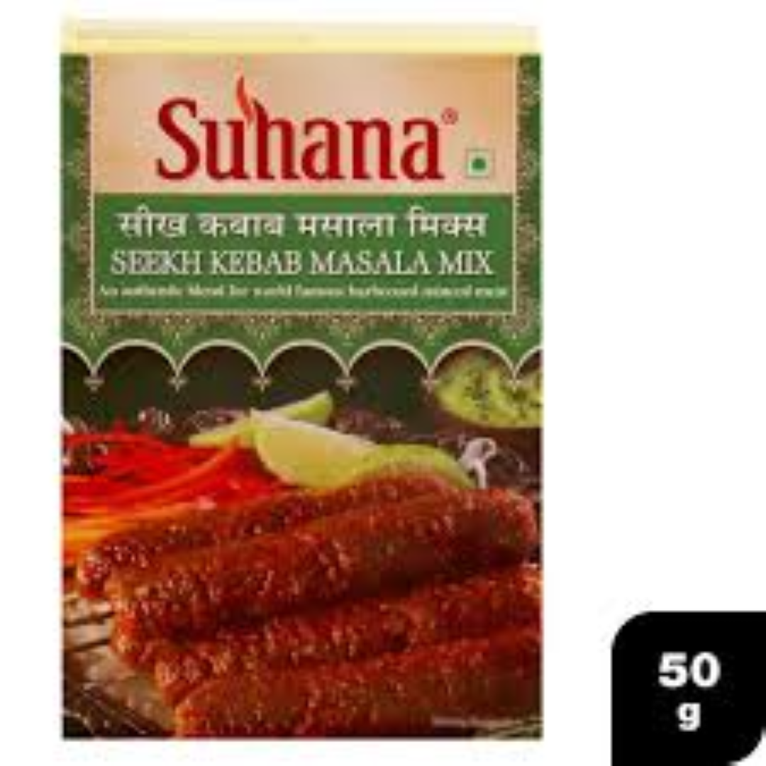 SUHANA SEEKH KEBAB MASALA 50G